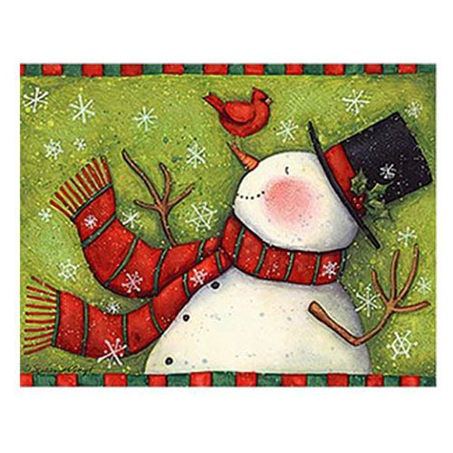 [LANG]크리스마스 카드-Snowman&#039;s Surprise