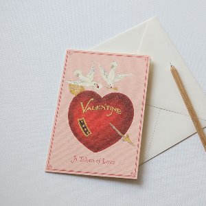 [Cavallini] 발렌타인카드- Valentine Bird