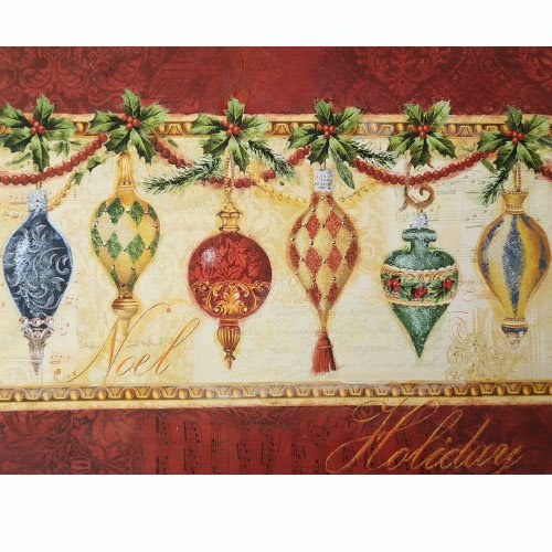 [Lang] 크리스마스카드 - vintage ornaments