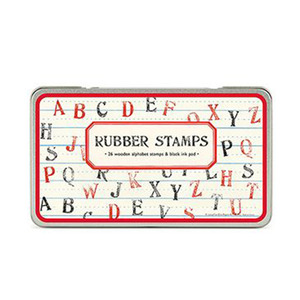 [Cavallini]스탬프세트-Rubber Stamps(알파벳)