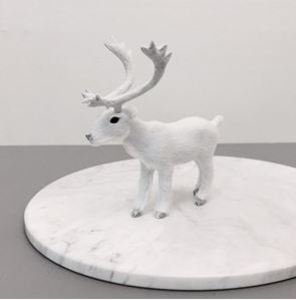 [Time Concept]White Animal장식인형-Deer(소)